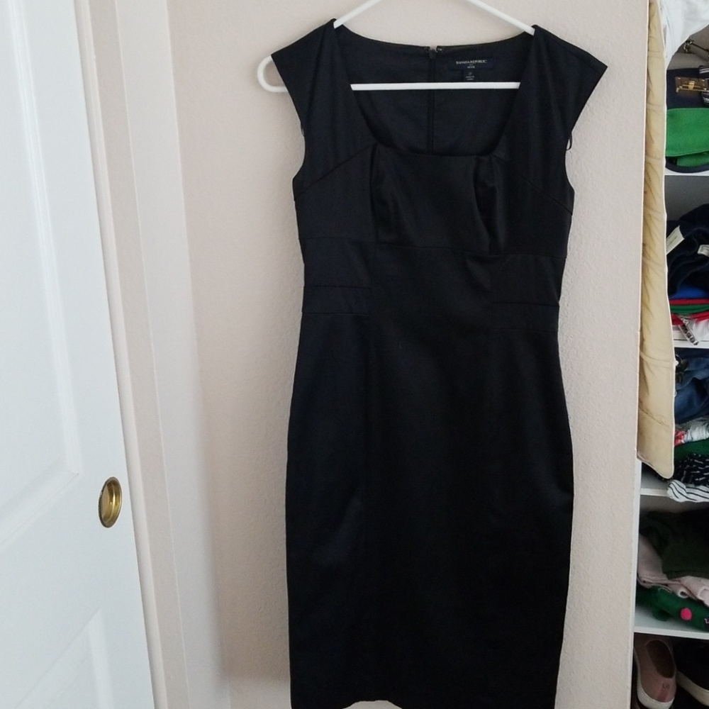black dress
